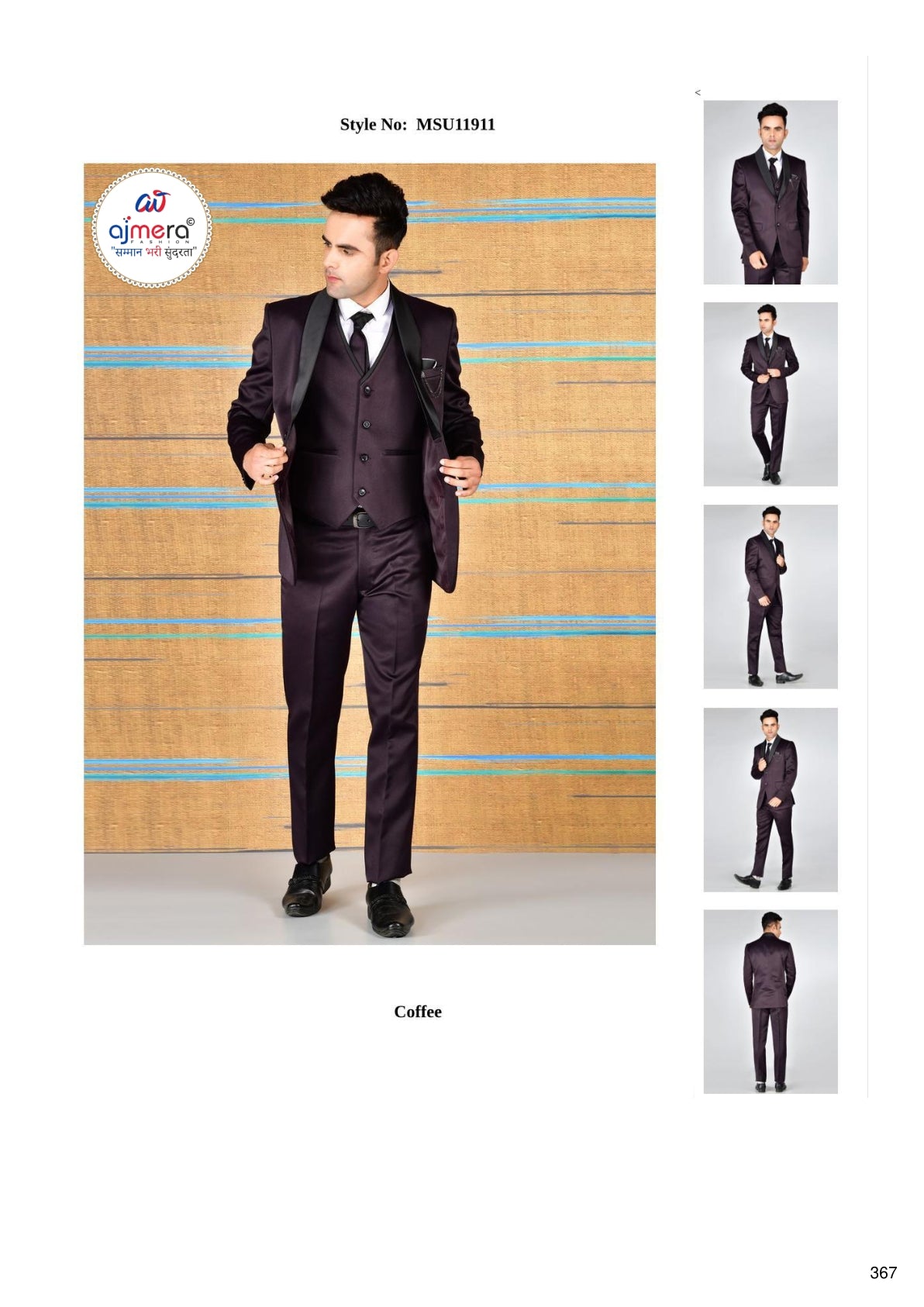 Mens Suit Exporter for Clothing Stores | SNA-MSU11911