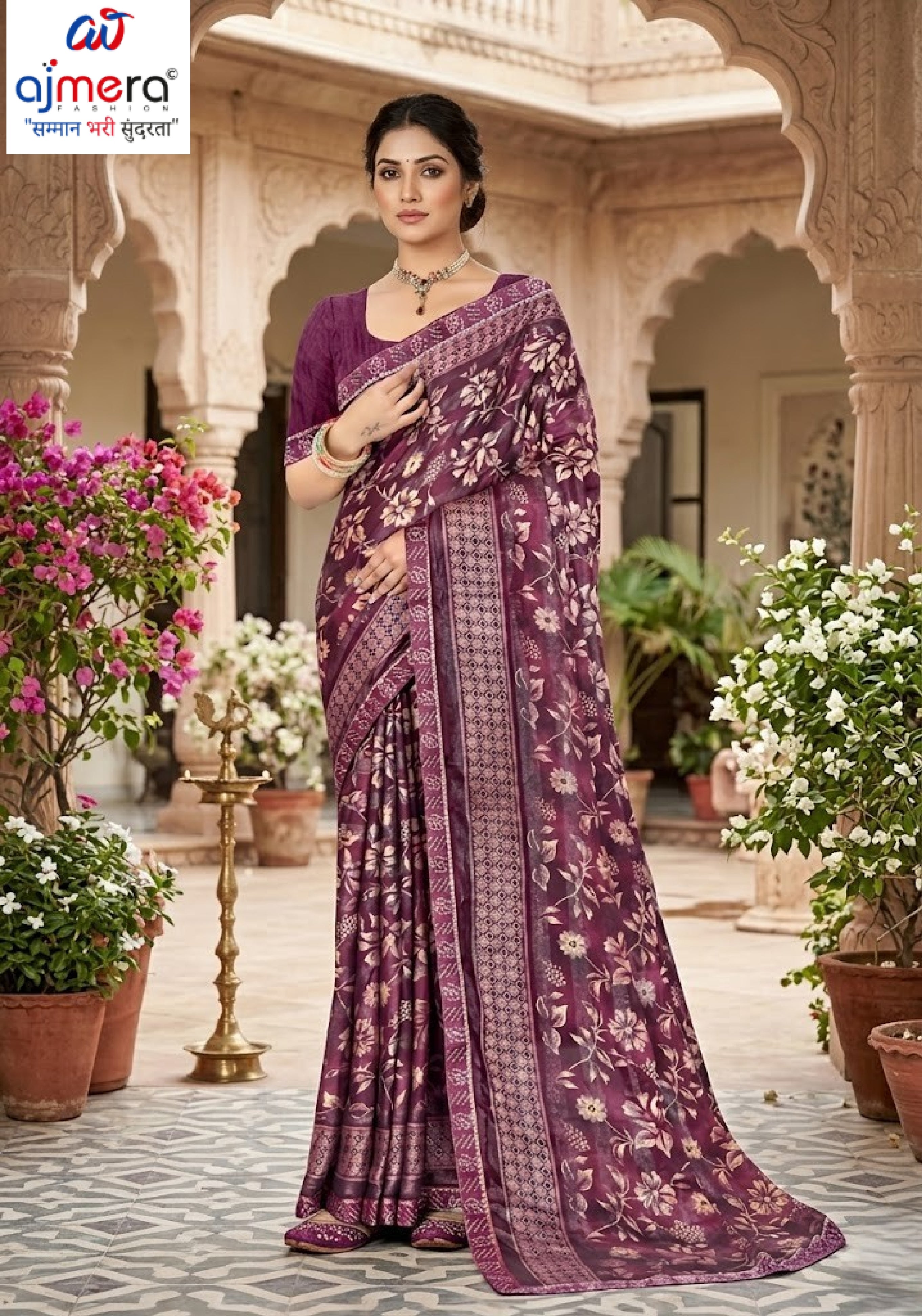 Premium Printed Saree with Matching Blouse Piece for Ethnic Elegance | TTS-GULSHAN VOL-8