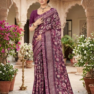Premium Printed Saree with Matching Blouse Piece for Ethnic Elegance | TTS-GULSHAN VOL-8