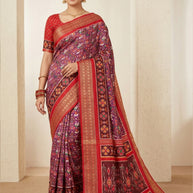 Grand Elegance Jacquard Silk Saree With Blouse Piece | MDW-REYNA