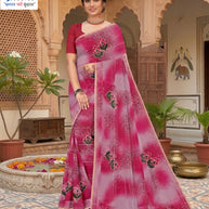 Graceful Printed Saree with Blouse Piece for Modern Ethnic Fashion  | GPT-BIJLI-3