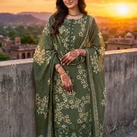 Elegant Unstitched Salwar Suit | VAS-AL HAYA