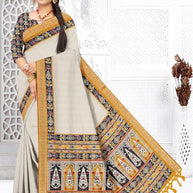 Exclusive Printed Saree with Blouse Piece for Elegant Ethnic Look  | PUS-JALPARI-6
