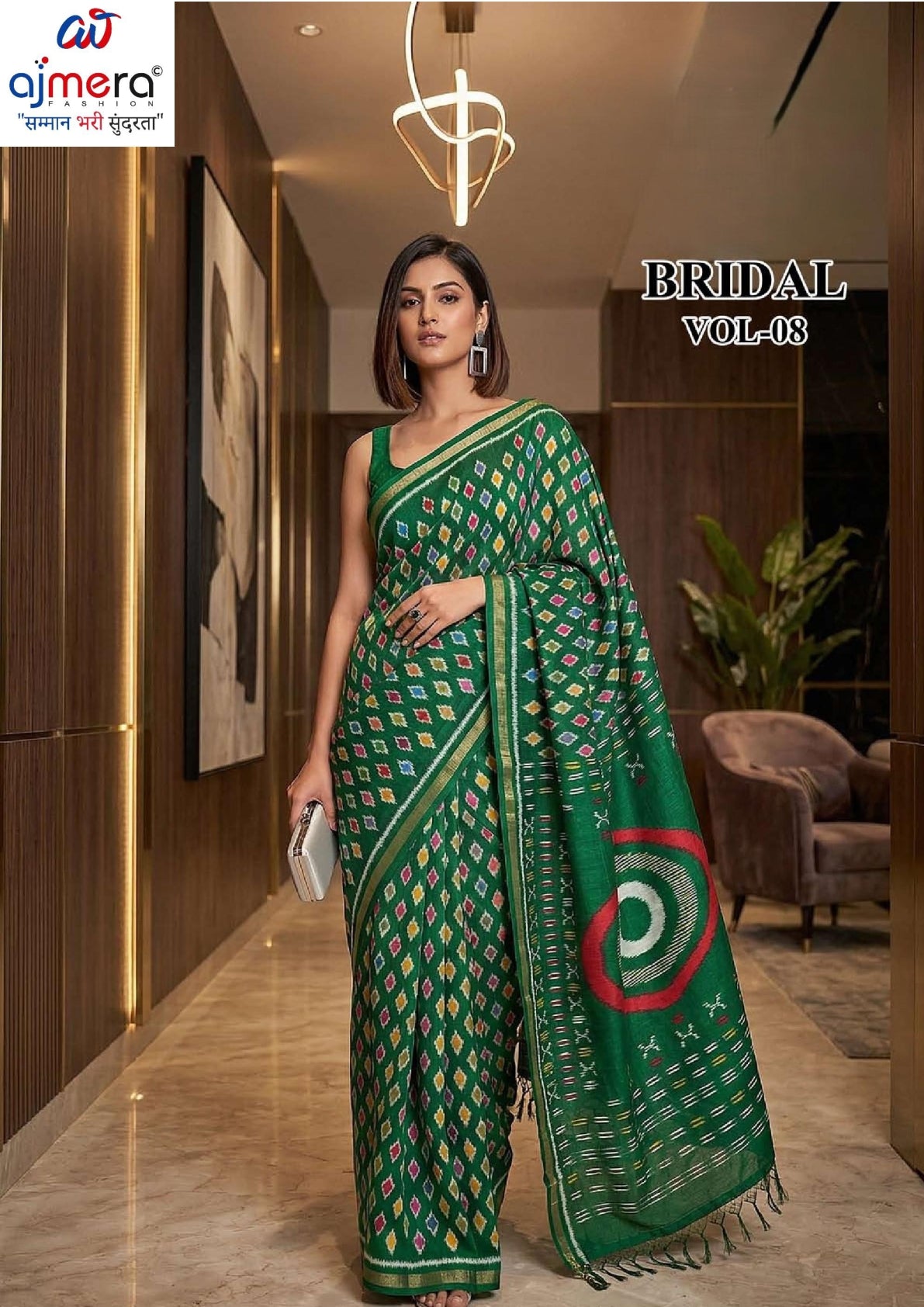 Classic Printed Saree with Blouse Piece for Timeless Traditional Style  | RMF-BRIDAL VOL-8