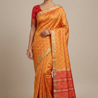 Festive Elegance Jacquard Silk Saree With Blouse Piece | MDW-AMAYA
