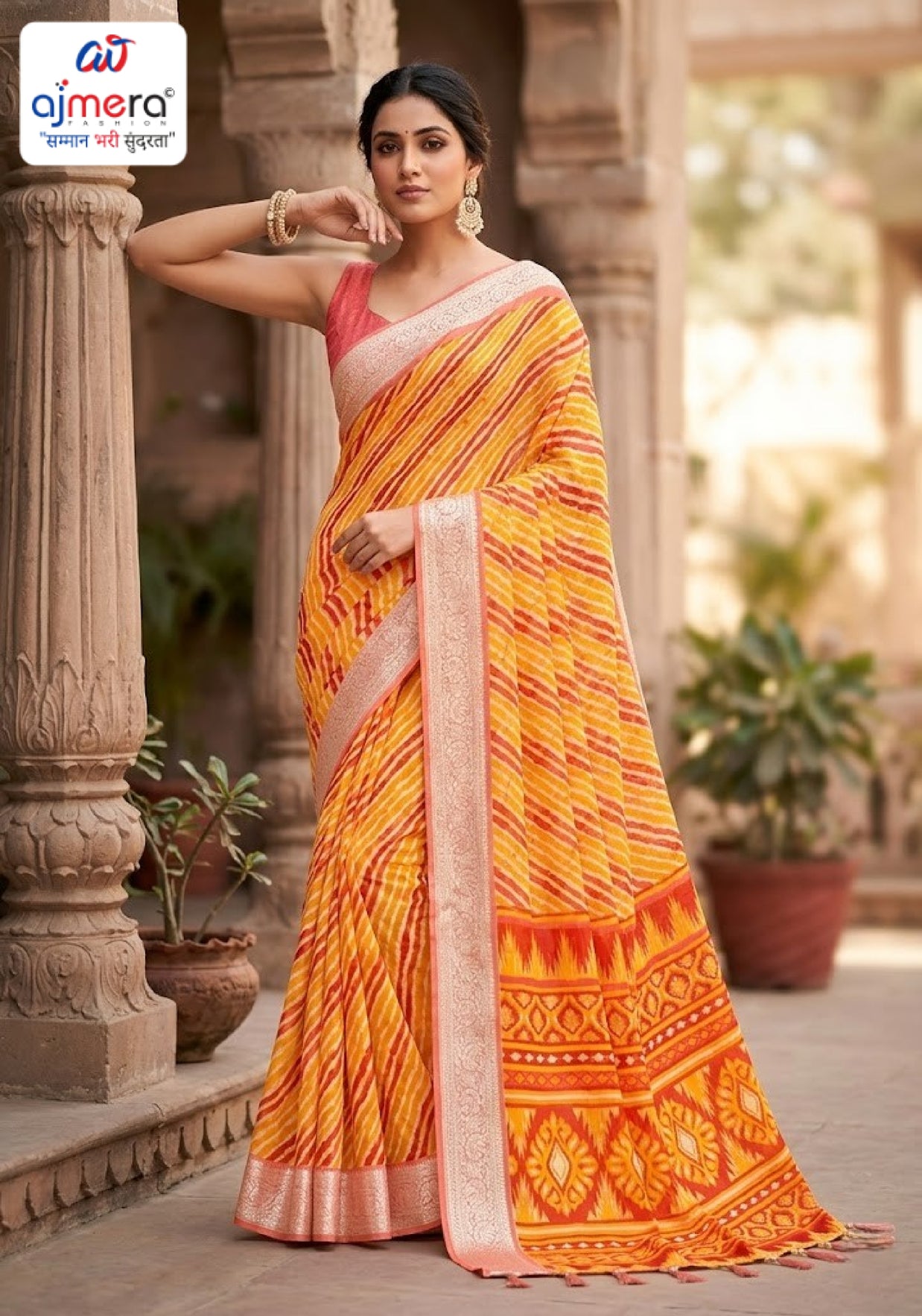 Designer Printed Saree with Blouse Piece for Special Occasions  | RMF-HOTSPOT VOL-01