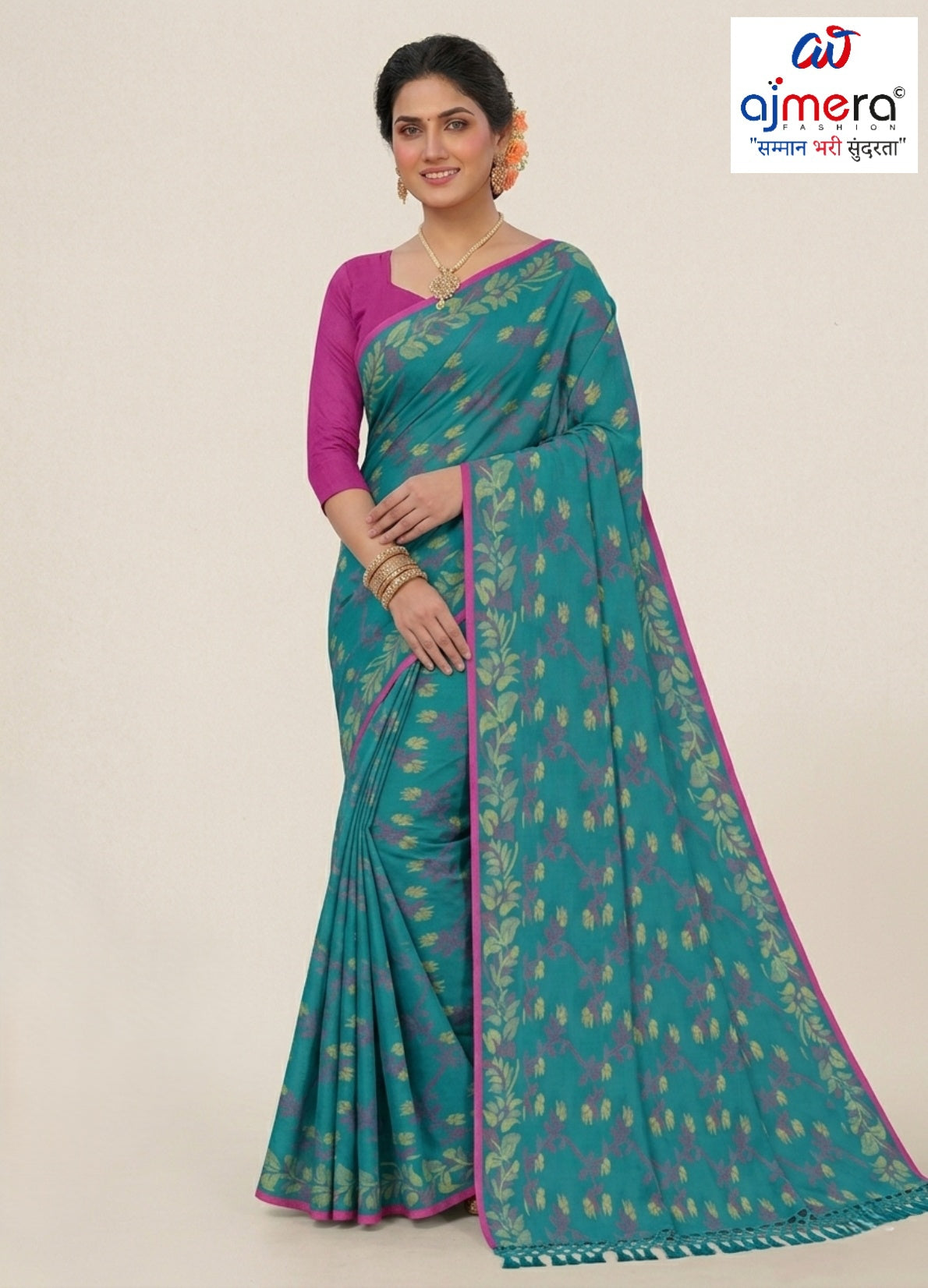 Handloom Cotton Saree with Without Blouse for Premium Ethnic and Traditional Wear | PJA-DIAMOND COTTON
