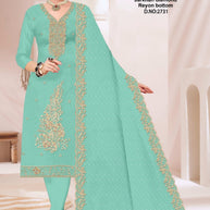 Premium Crunchi Unstitched Suit Set | KVF-CANDY CRUSH