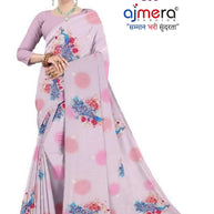 Chic Printed Saree without Blouse for Sophisticated Ethnic Style | TD-HONDA