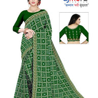 Exclusive Printed Saree with Blouse Piece for Elegant Ethnic Look | TD-KASHVI