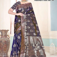Stylish Jacquard Silk Saree with Blouse Piece for Festive Collection | TUL-MALBARI SILK VOL-59