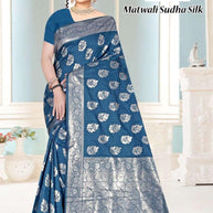 Artistic Elegance Jacquard Silk Saree With Blouse Piece | TUL-MATWALI SUDHA SILK