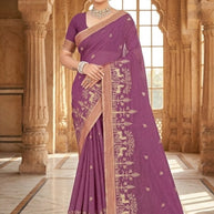 Fancy Cotton Saree with Blouse Piece for Premium Ethnic and Traditional Wear | PUT-NOORI