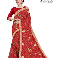Stylish Printed Saree with Blouse Piece for Traditional Celebrations | TD-RASPURI