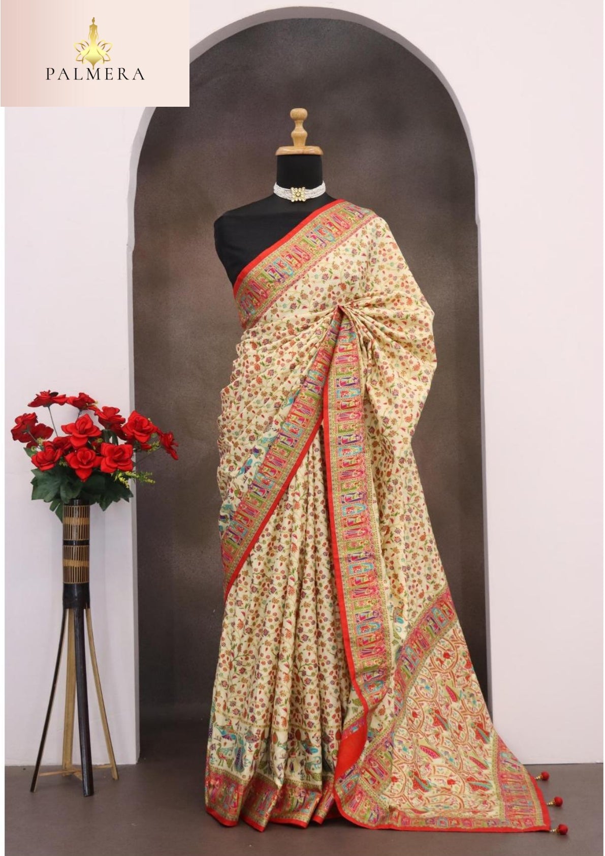 Ganga Blended Silk Saree with Blouse for Premium Ethnic and Designer Wear | ALL-GANGA-04