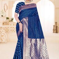 Fashionable Jacquard Silk Saree with Blouse Piece for Special Events | TUL-VEERA SILK VOL-01