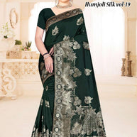Premium Jacquard Silk Saree With Blouse Piece | TUL-HUMJOLI SILK VOL-19