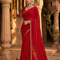 Factory Rate Dyed Matching Saree with Blouse Piece for Premium Ethnic and Traditional Wear | RAL-SHATAK