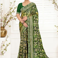 Premium Printed Saree with Matching Blouse Piece for Ethnic Elegance | TTS-GULSHAN VOL-8