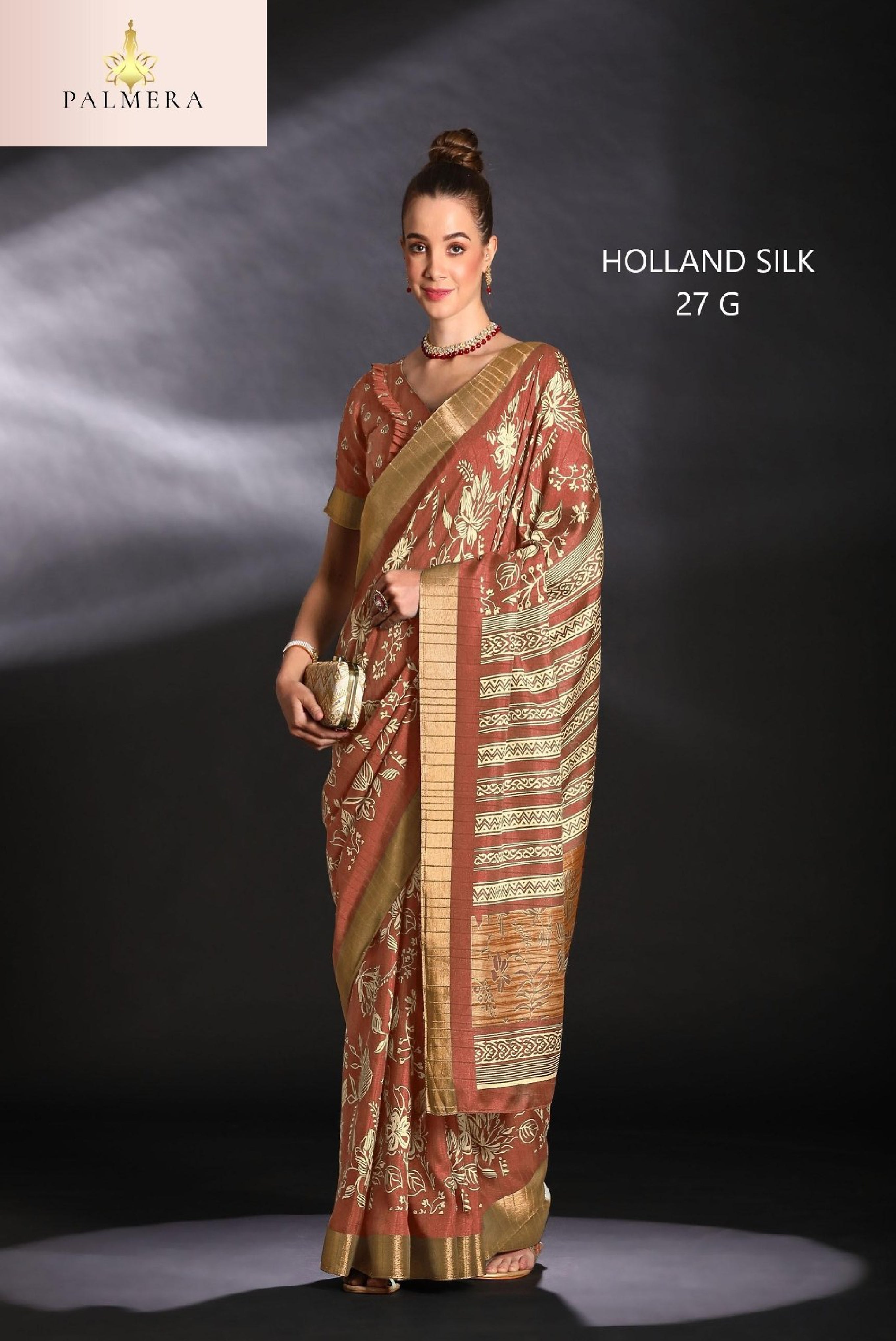 Silk Kota Silk Saree with Blouse for Premium Ethnic and Traditional Wear | ALL-HOLLAND SILK-27