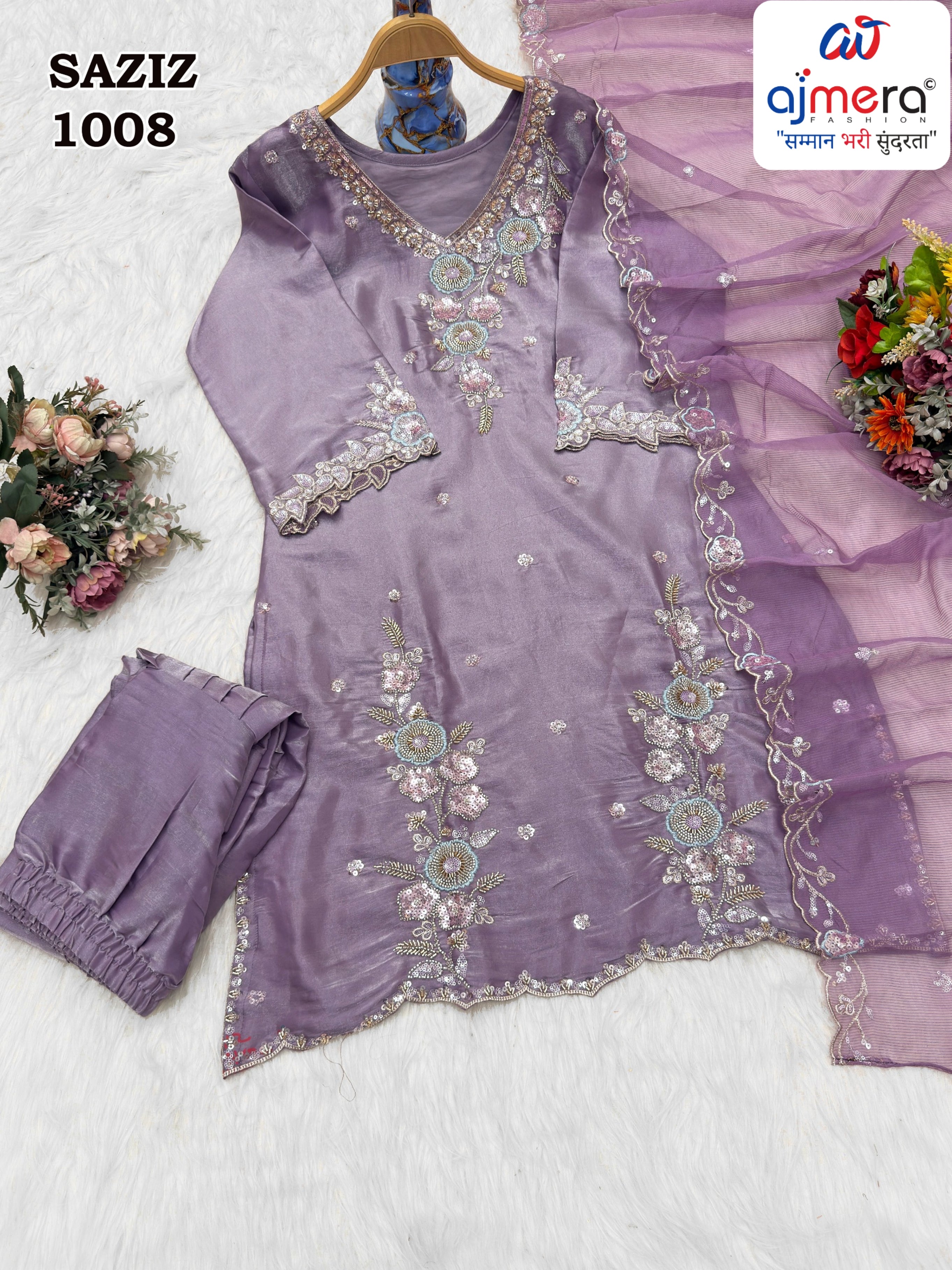 Designer Graceful Kurti Set for Women | TOS-SAZIZ