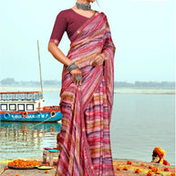 Graceful Printed Saree with Blouse Piece for Modern Ethnic Fashion | PRM-NEW FASHION