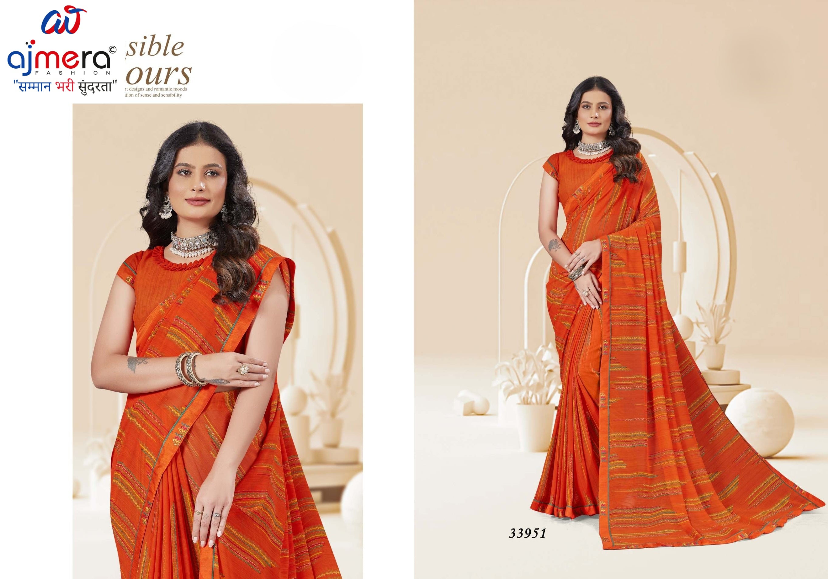 Beautiful Printed Saree with Blouse Piece for Cultural Celebrations  | RDD-BHOOMI VOL-06