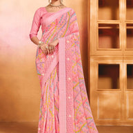 Designer Printed Saree with Blouse Piece for Special Occasions  RDD-ALEXA