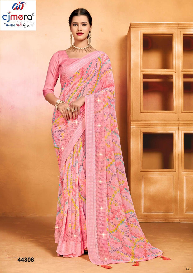Designer Printed Saree with Blouse Piece for Special Occasions  RDD-ALEXA