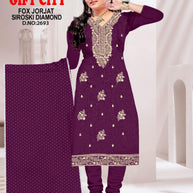 Premium Designer Unstitched Suit Set | KVF-GIFT CITY