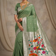 Celebration Rapier Silk Matching Saree With Blouse Piece | DKS-SAFALI