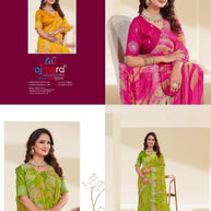 Graceful Printed Saree with Blouse Piece for Modern Ethnic Fashion  | RDD-DHWANI