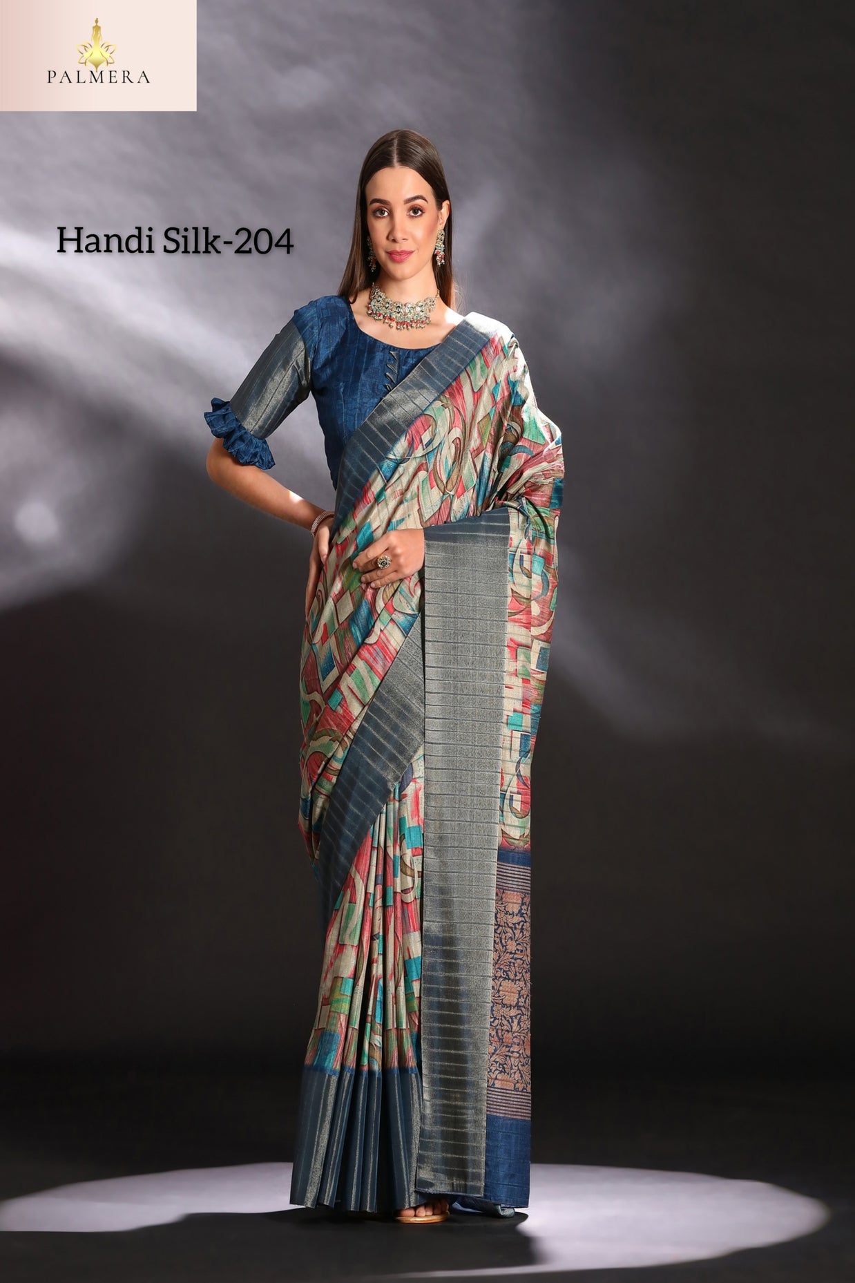Handi Silk Handloom Silk Saree with Blouse for Premium Ethnic and Traditional Wear | ALL-HANDI SILK VOL-02