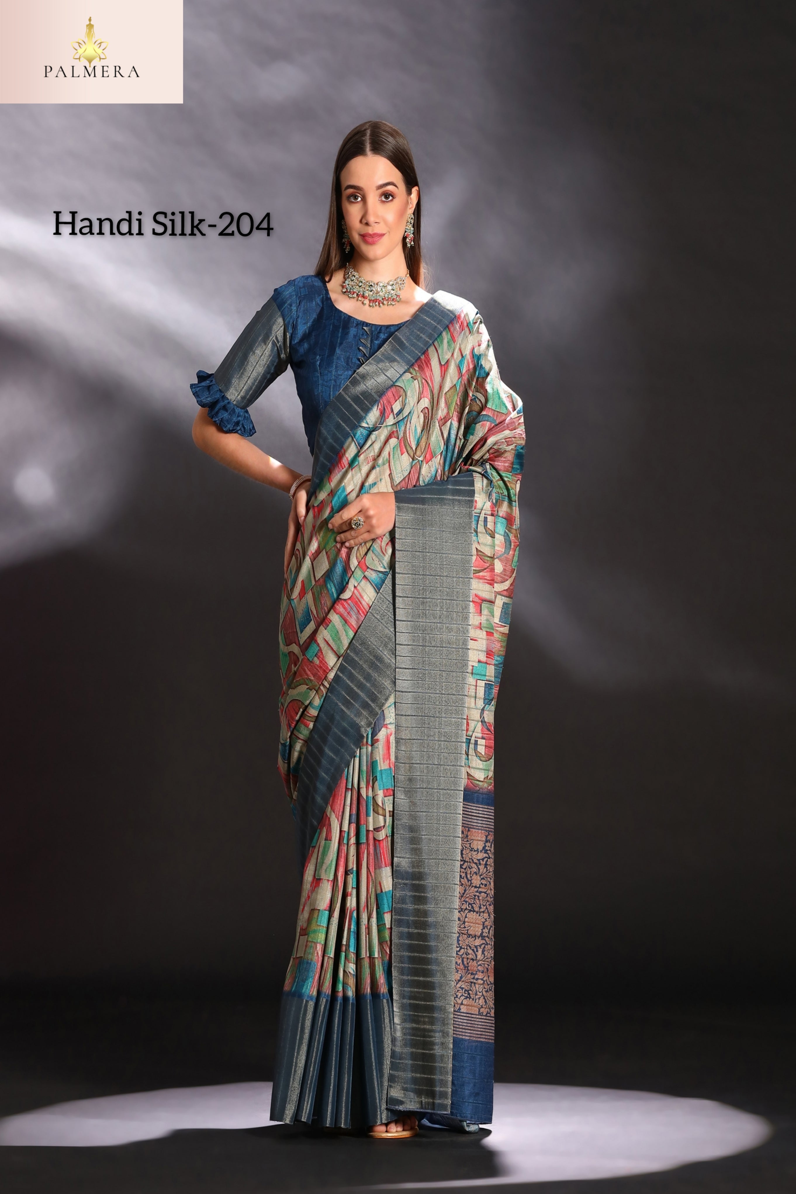Handi Silk Handloom Silk Saree with Blouse for Premium Ethnic and Traditional Wear | ALL-HANDI SILK VOL-02