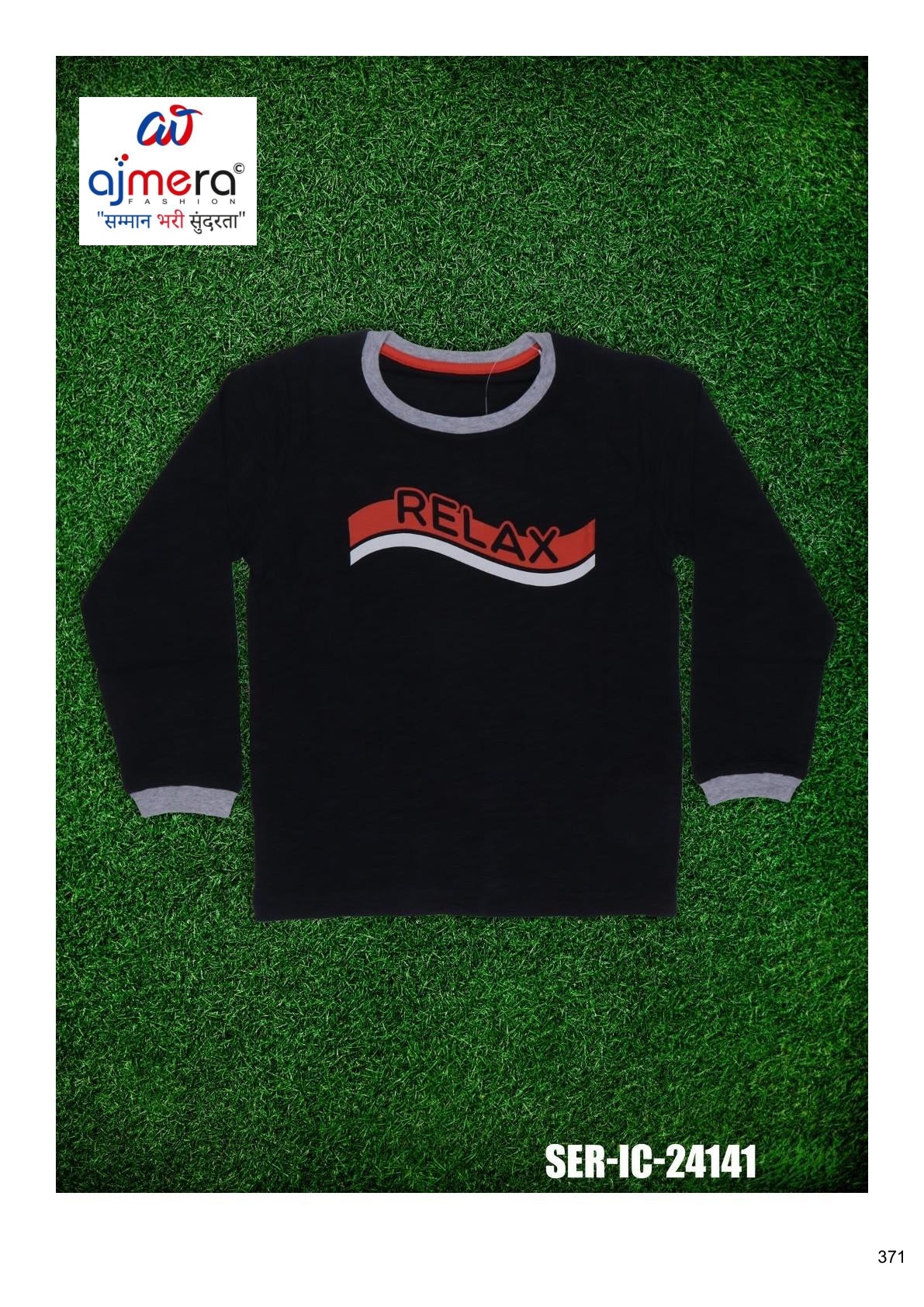 Wholesale Boys Casual T-Shirt Collection | SER-IC-24141