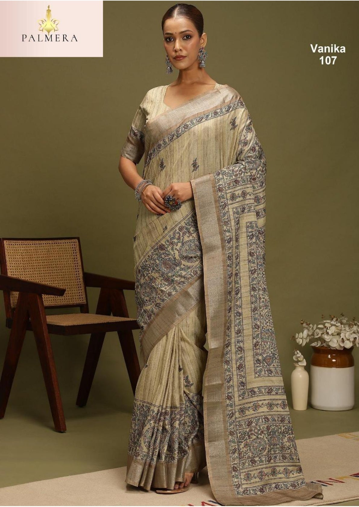 Palmera Saree Manufacturer and Palmera Saree Supplier | ALL-VANIKA VOL-01