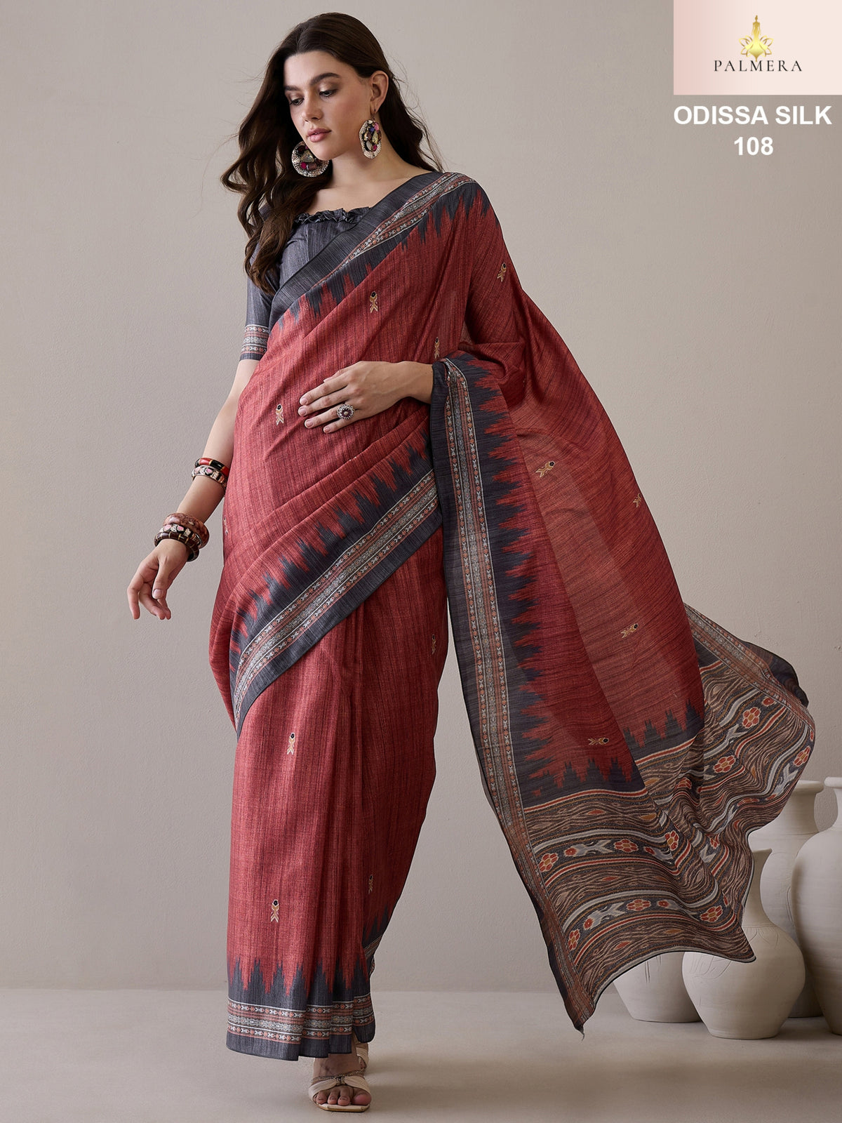 Palmera Saree Wholesaler and Palmera Saree Supplier | ALL-ODISSA SILK VOL-1