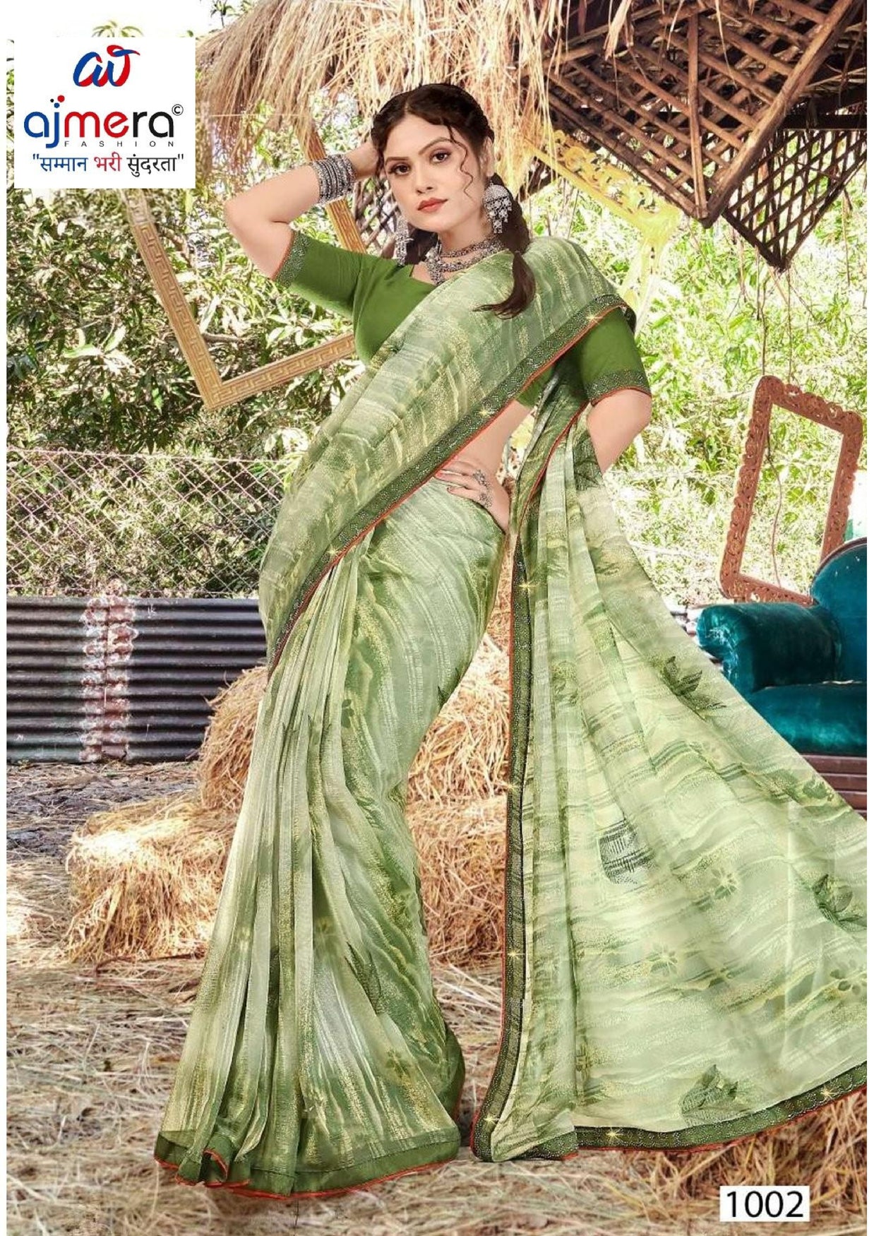 Stylish Printed Saree with Blouse Piece for Traditional Celebrations | PRM-MALDEEP