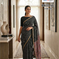 Designer Printed Saree with Blouse Piece for Special Occasions  | RMF-BRIDAL VOL-5
