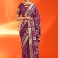 Holland Silk Handloom Silk Saree with Blouse for Premium Ethnic and Traditional Wear | ALL-HOLLAND SILK-41