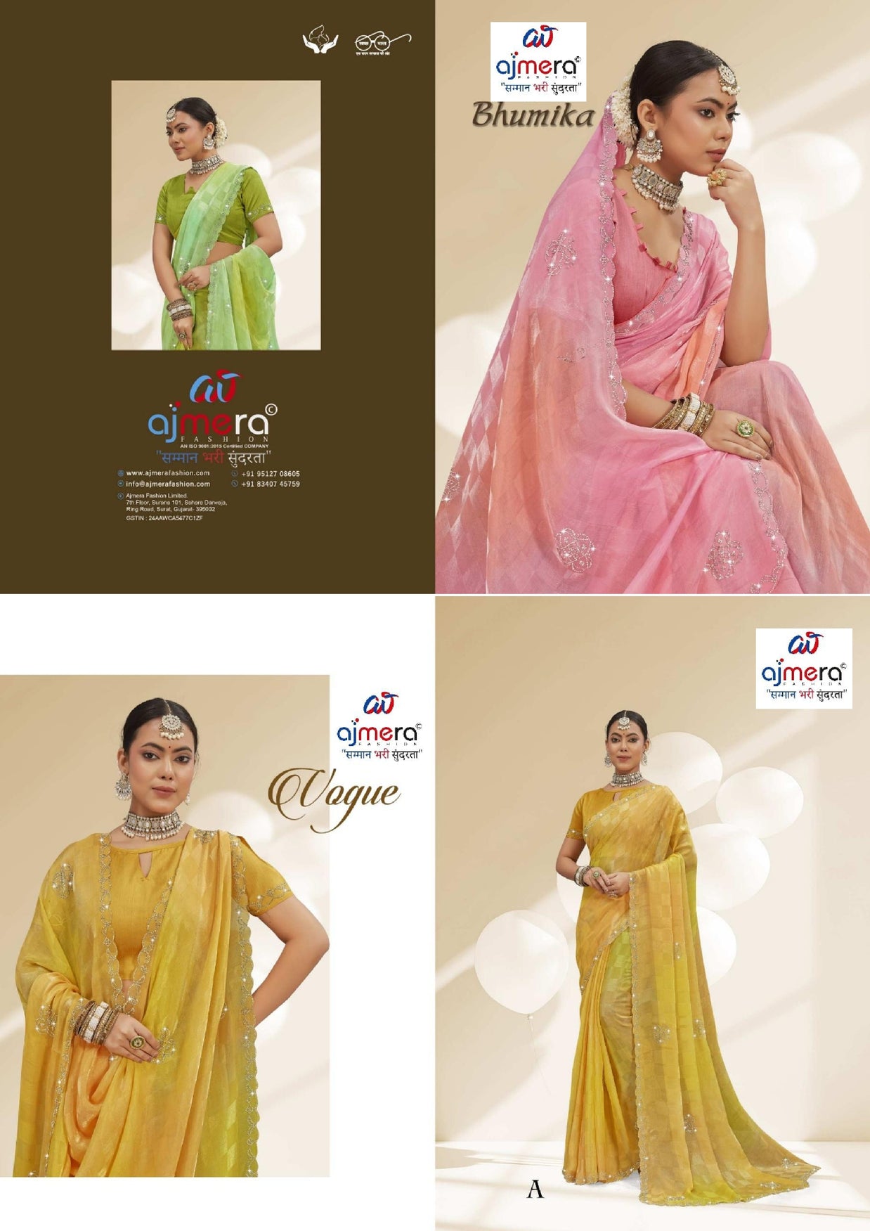 Chic Printed Saree with Blouse Piece for Sophisticated Ethnic Style  | RDD-BHUMIKA