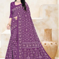 Classic Printed Saree with Blouse Piece for Timeless Traditional Style | PUS-DREAM GIRL-600