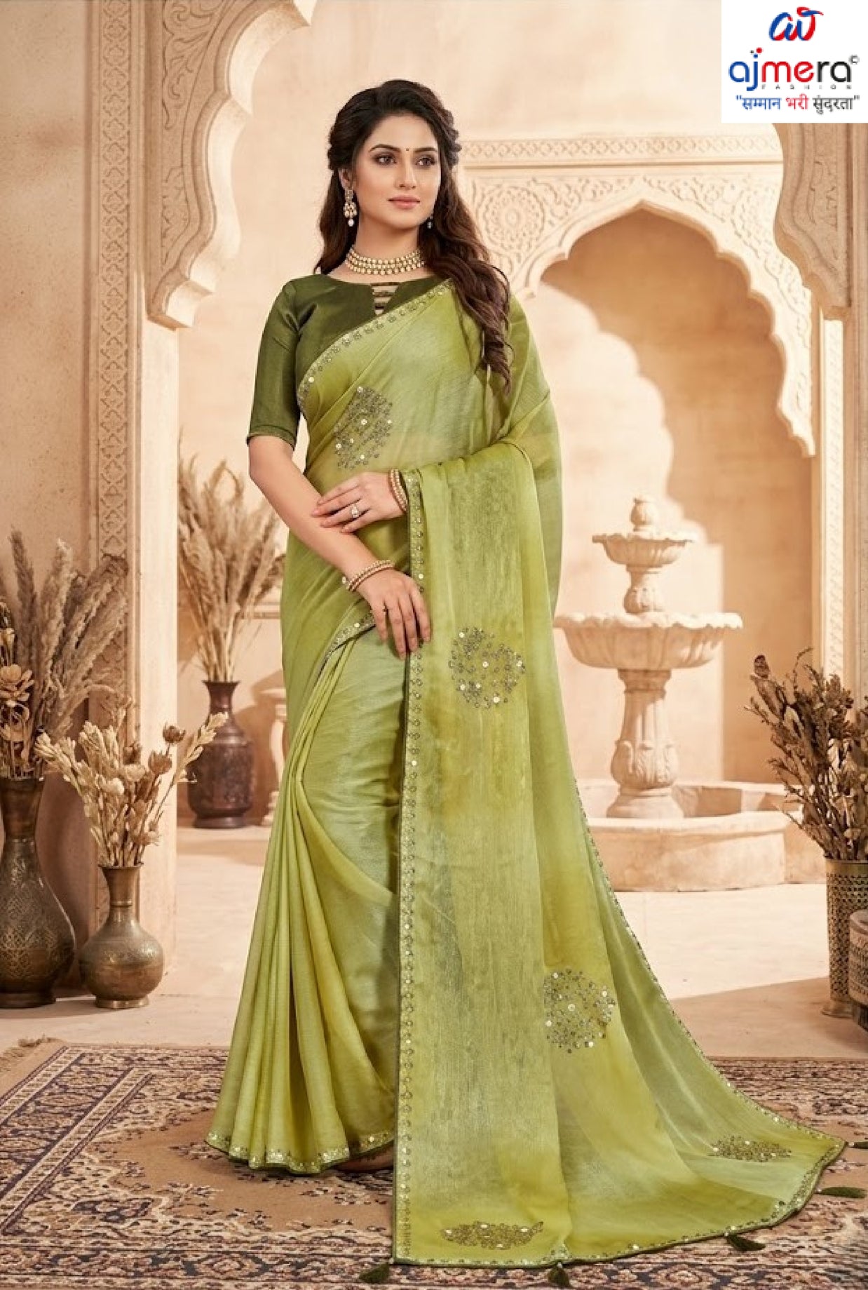 Graceful Printed Saree with Blouse Piece for Modern Ethnic Fashion | RDD-BHARGAVI