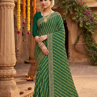 Latest Dyed Matching Saree without Blouse for Premium Ethnic and Traditional Wear | JP-GOLGAPPA
