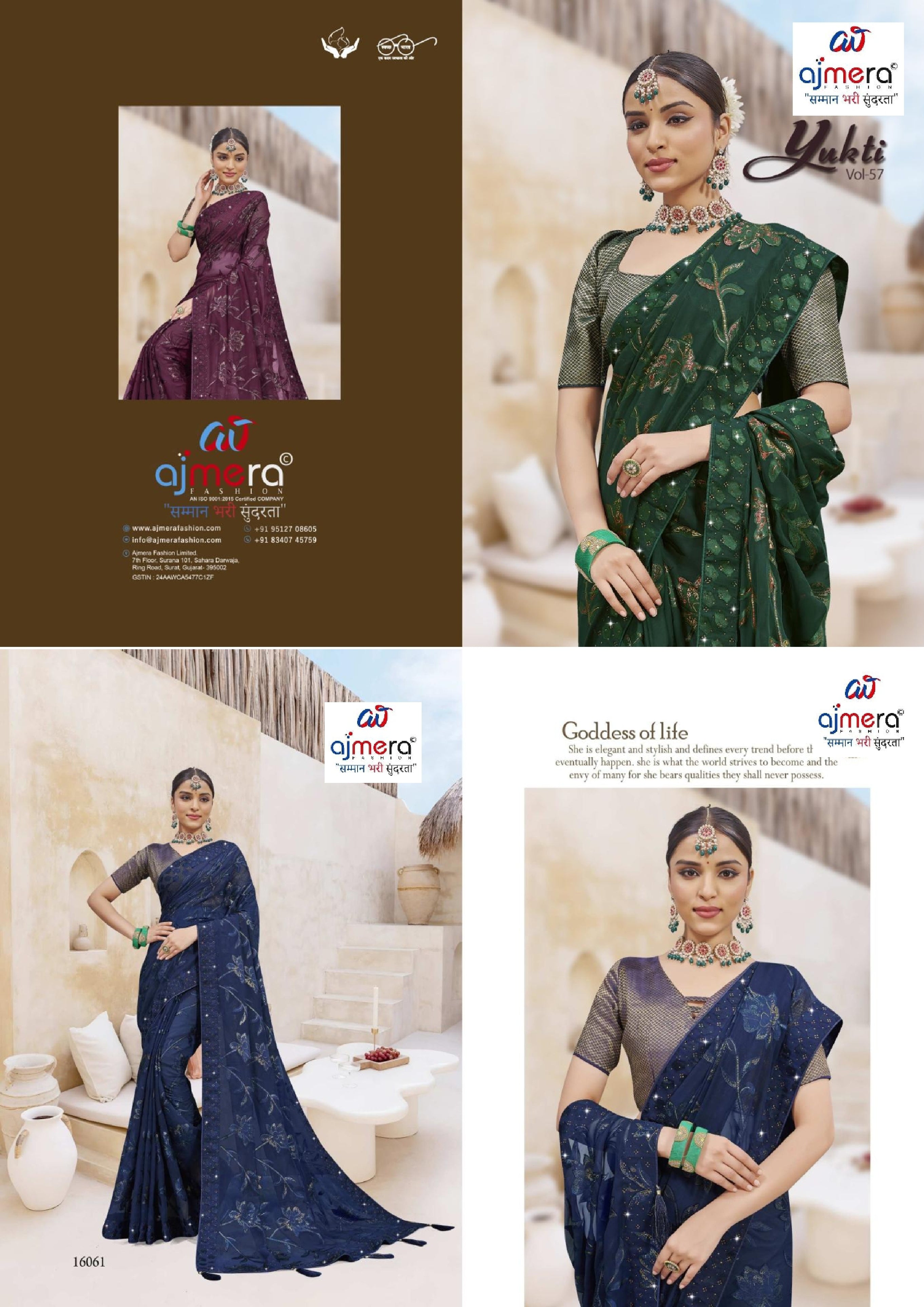 Classic Printed Saree with Blouse Piece for Timeless Traditional Style | RDD-YUKTI VOL-57