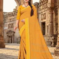 Chic Printed Saree with Blouse Piece for Sophisticated Ethnic Style | GLC-BIJALI