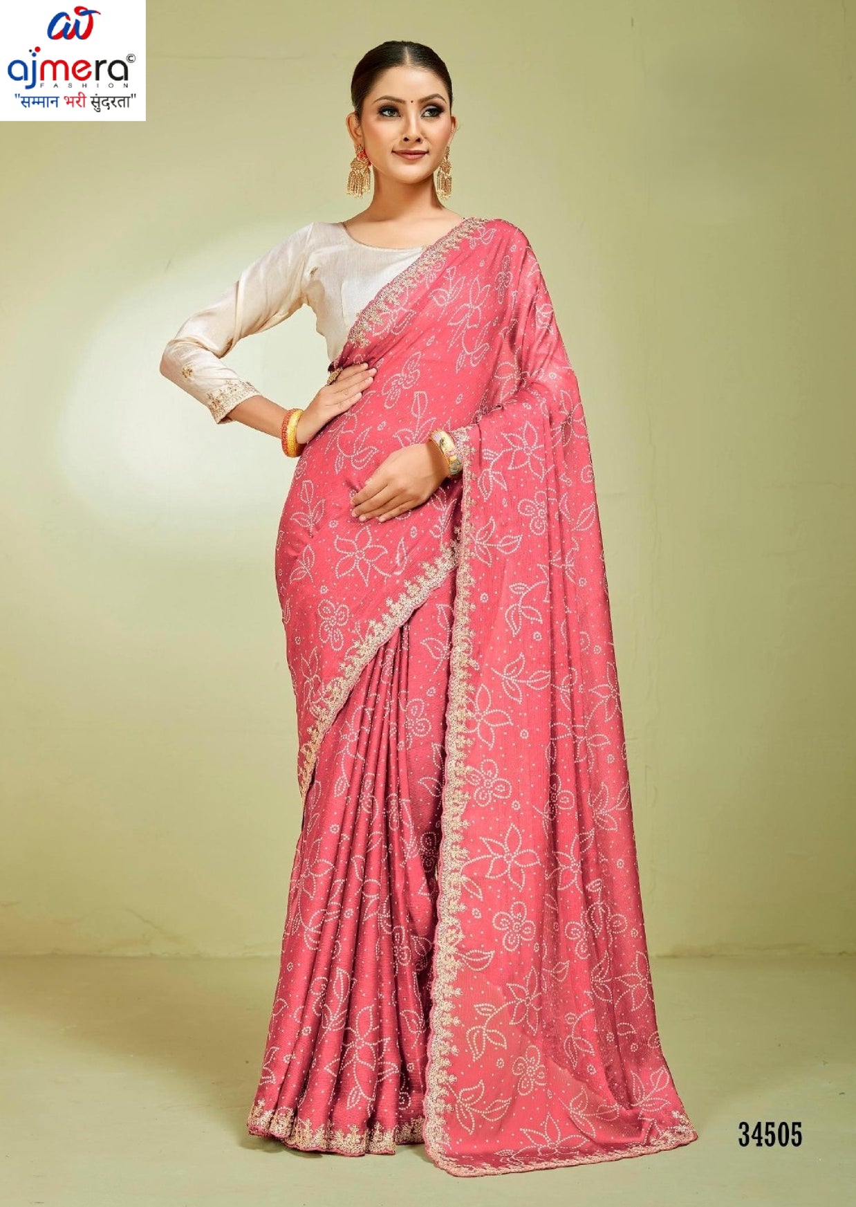 Elegant Printed Saree with Designer Blouse Piece for Festive Wear | RDD-SIGNATURE