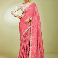 Elegant Printed Saree with Designer Blouse Piece for Festive Wear | RDD-SIGNATURE