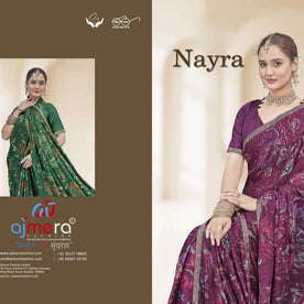 Designer Printed Saree with Blouse Piece for Special Occasions | RDD-NAYRA