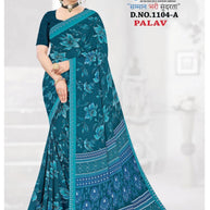 Beautiful Printed Saree with Blouse Piece for Cultural Celebrations | GLC-PALAV